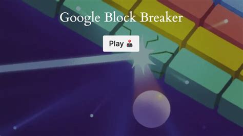 How to Find and Play Block Breaker En Google