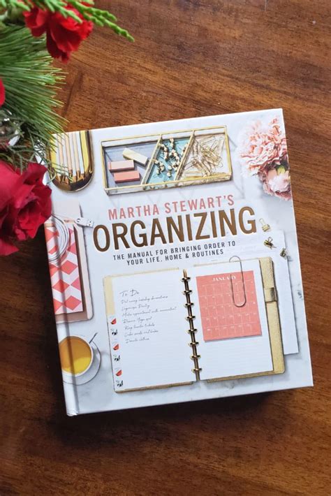 How to Maximize Your Martha Stewart Organizing Planner