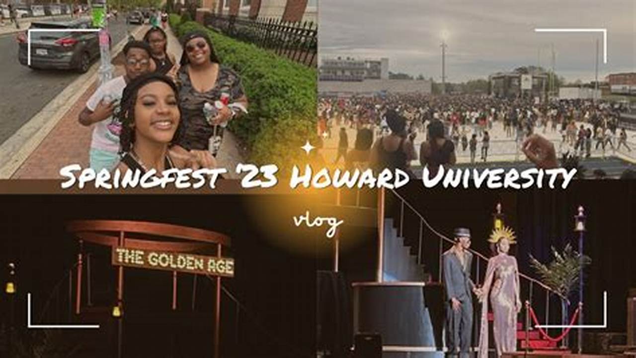 Howard University Spring Fest 2024 Dates