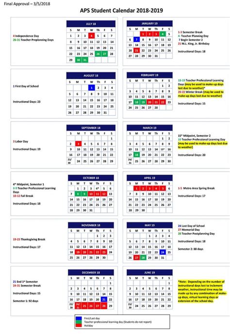 Howard Academic Calendar