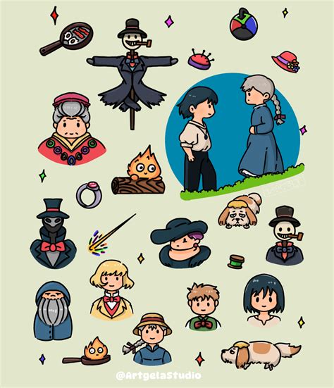Howl'S Moving Castle Chibi
