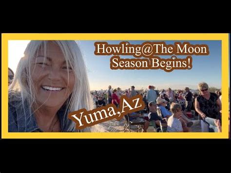 Unleash Your Inner Wolf: Howling at the Moon in the Scenic Parker, AZ