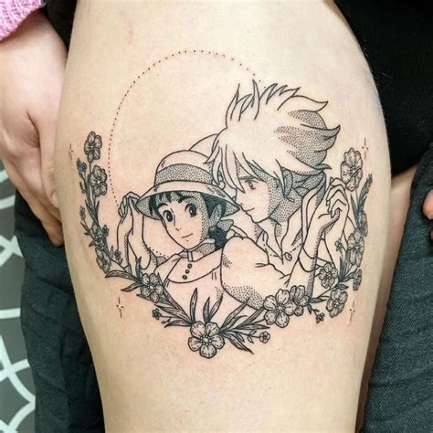 Howls Moving Castle Tattoo Ideas