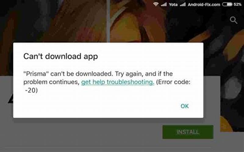 Hp Android Tidak Bisa Download Aplikasi