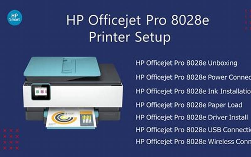 HP OfficeJet Pro 8028e Driver: All You Need to Know