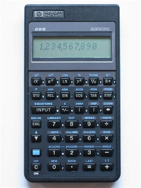 Hp 22s Calculator
