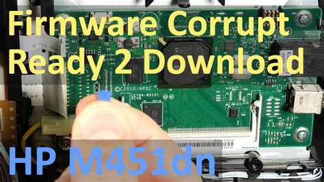 Hp M451dn Firmware Corrupt