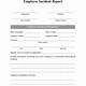 Hr Incident Report Template