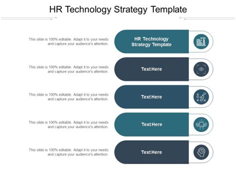 Human Resource (HR) Strategy PowerPoint Template SketchBubble