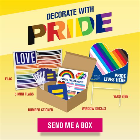 Revamp Your Home with HRC's Pride Decor Kit