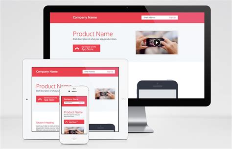 Html Product Page Template Free