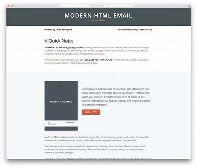 Html Email Template Example