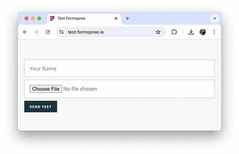 Html Form For File Upload