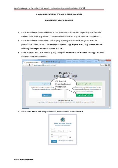 Http Spmb Unp Ac Id