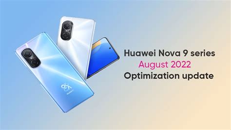 Huawei Nova 9 specs and features