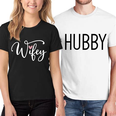Hubby Wifey Shirts