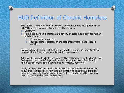 The Ultimate Guide to HUD's Definition of Homelessness: Discover the Exacting Meaning and Benefit Your Community!