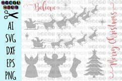 Download Huge Christmas Bundle Cut Files