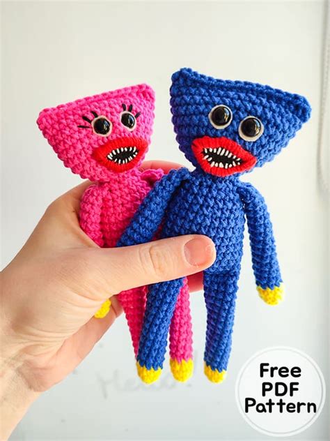 Huggy Wuggy Crochet Pattern Free