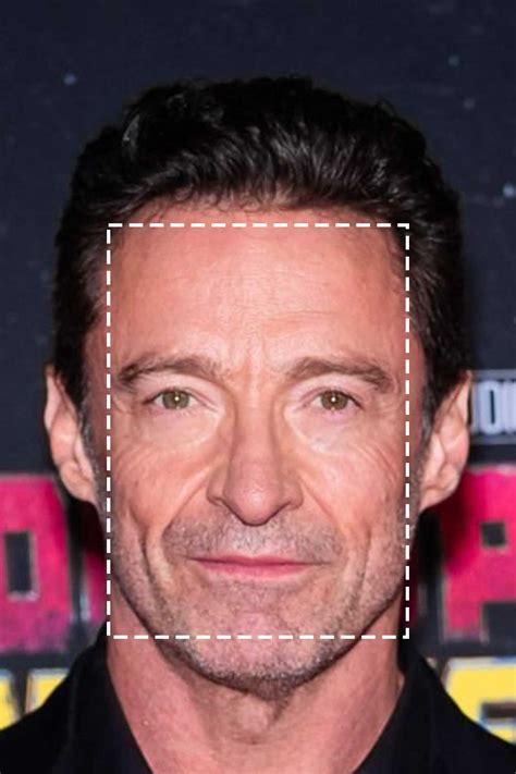 Hugh Jackman Face Shape