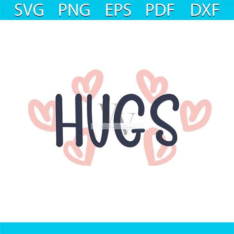 Embrace Heartfelt Moments with Our Hugs SVG Collection - Add a Touch of Warmth to Your Creatives!