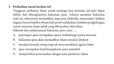 Hukuman Dari Allah Kunci Jawaban Tts