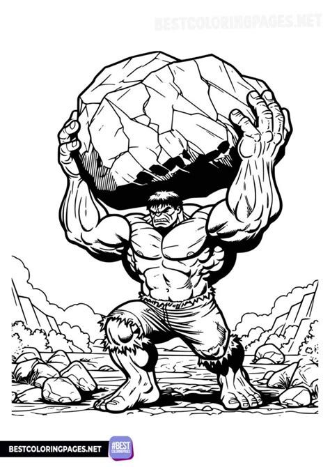 Hulk Color Pages