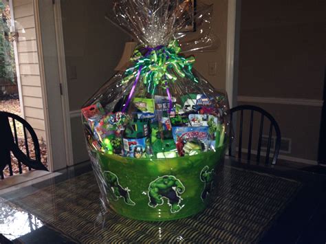 Hulk Easter Basket
