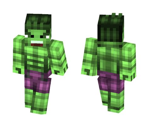 Unleash Your Inner Hulk with Minecraft's Skin-Transforming Mod