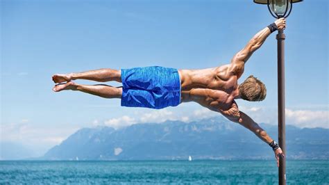 Human Flag Calisthenics