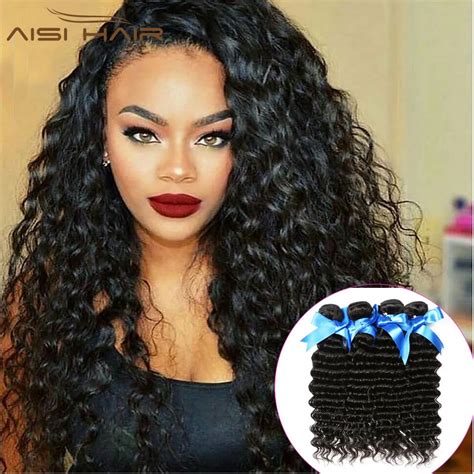 Human Hair Curly Weave