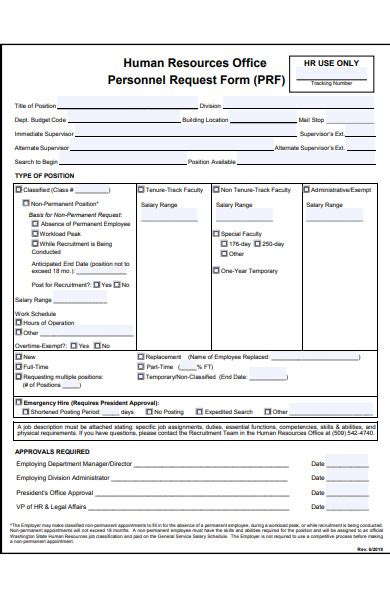 Free Human Resources Forms And Templates SampleTemplatess