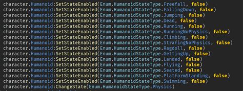 Humanoid State Type - Scripting Support - DevForum | Roblox