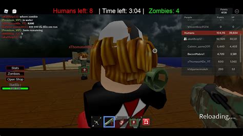 Humans vs Zombies V2.3.4 - Roblox