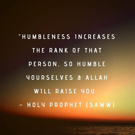 Humble Islamic Quotes
