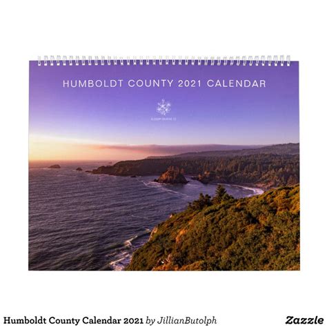Humboldt County Calendar