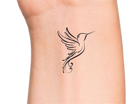 Hummingbird Tattoo Simple