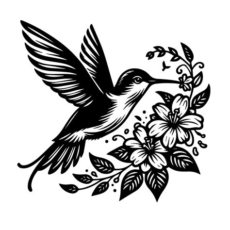 Fluttering Elegance: Embrace the Beauty of Hummingbirds with Stunning Svg Designs
