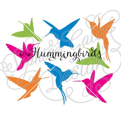 Download Hummingbirds for Cricut Machine