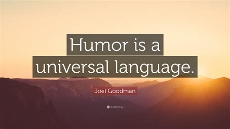 Humor as a Universal Language
