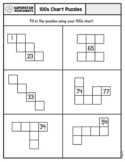 Hundreds Chart Puzzle