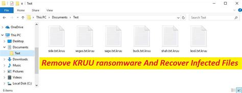 Hundreds of infected files
