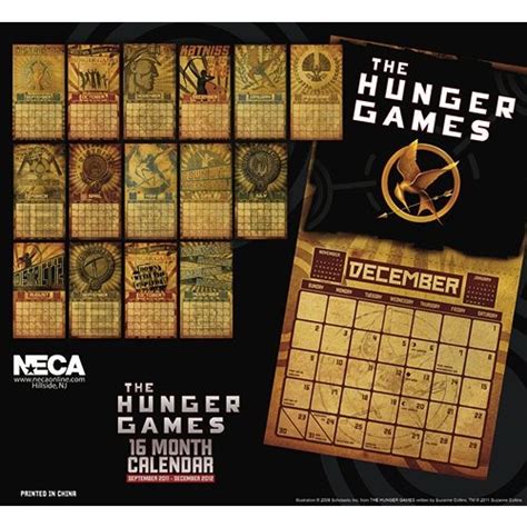 Hunger Games Advent Calendar