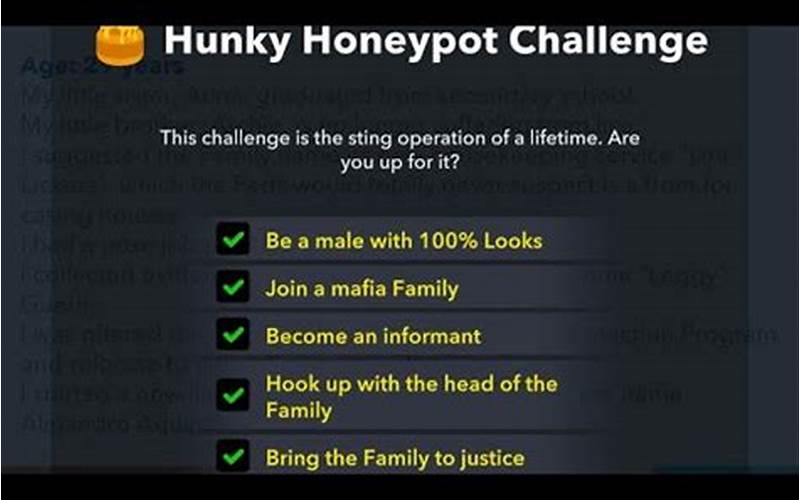 Hunky Honeypot Challenge Equipment