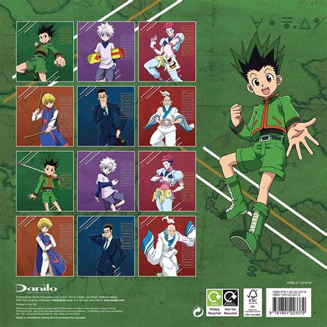 Hunter X Hunter Calendar