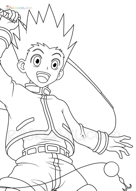 Hunter X Hunter Colored Pages