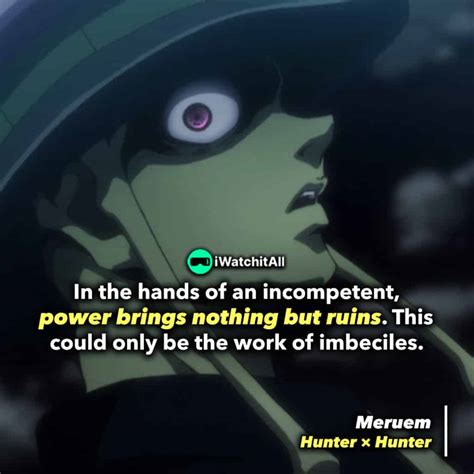 Hunter X Hunter Meruem Quotes