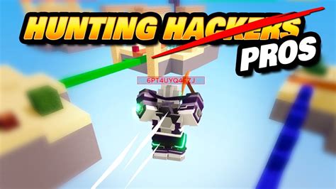 Hunting Fake Hackers in Roblox BedWars (False Reported Pros 