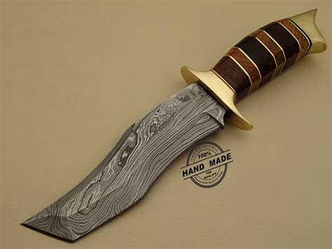 Hunting Knife Damascus Steel