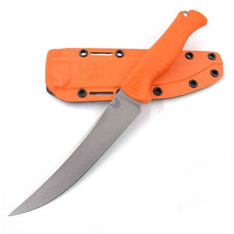 Hunting Knife Orange Handle
